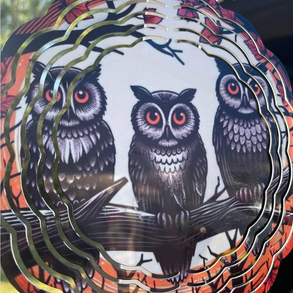 Handmade wind spinner 8x8